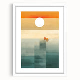 Serene Sunset Wall Art – Tranquil Nature Canvas Prints