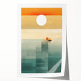 Serene Sunset Wall Art – Tranquil Nature Canvas Prints