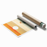 Serene Sunset Wall Art – Tranquil Nature Canvas Prints