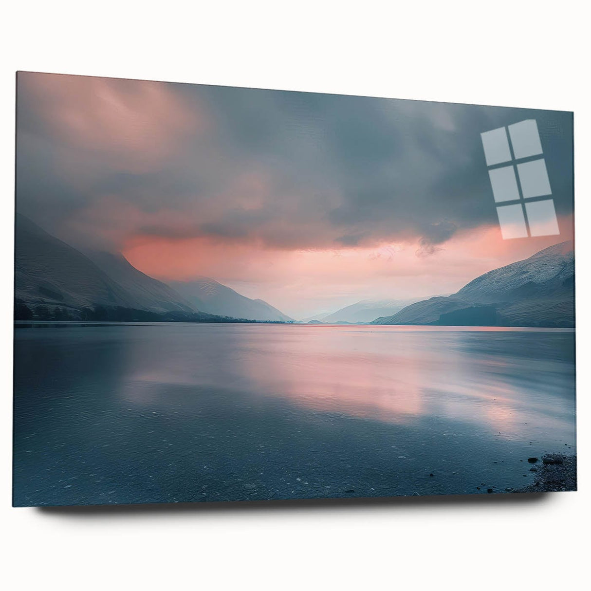 Serene Dusk Reflection - Fine Art Photography Canvas Prints