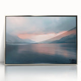 Serene Dusk Reflection - Fine Art Photography Canvas Prints