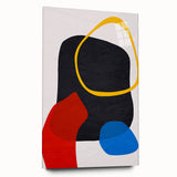 Modern Art Prints – Vibrant Geometric Abstract Canvas