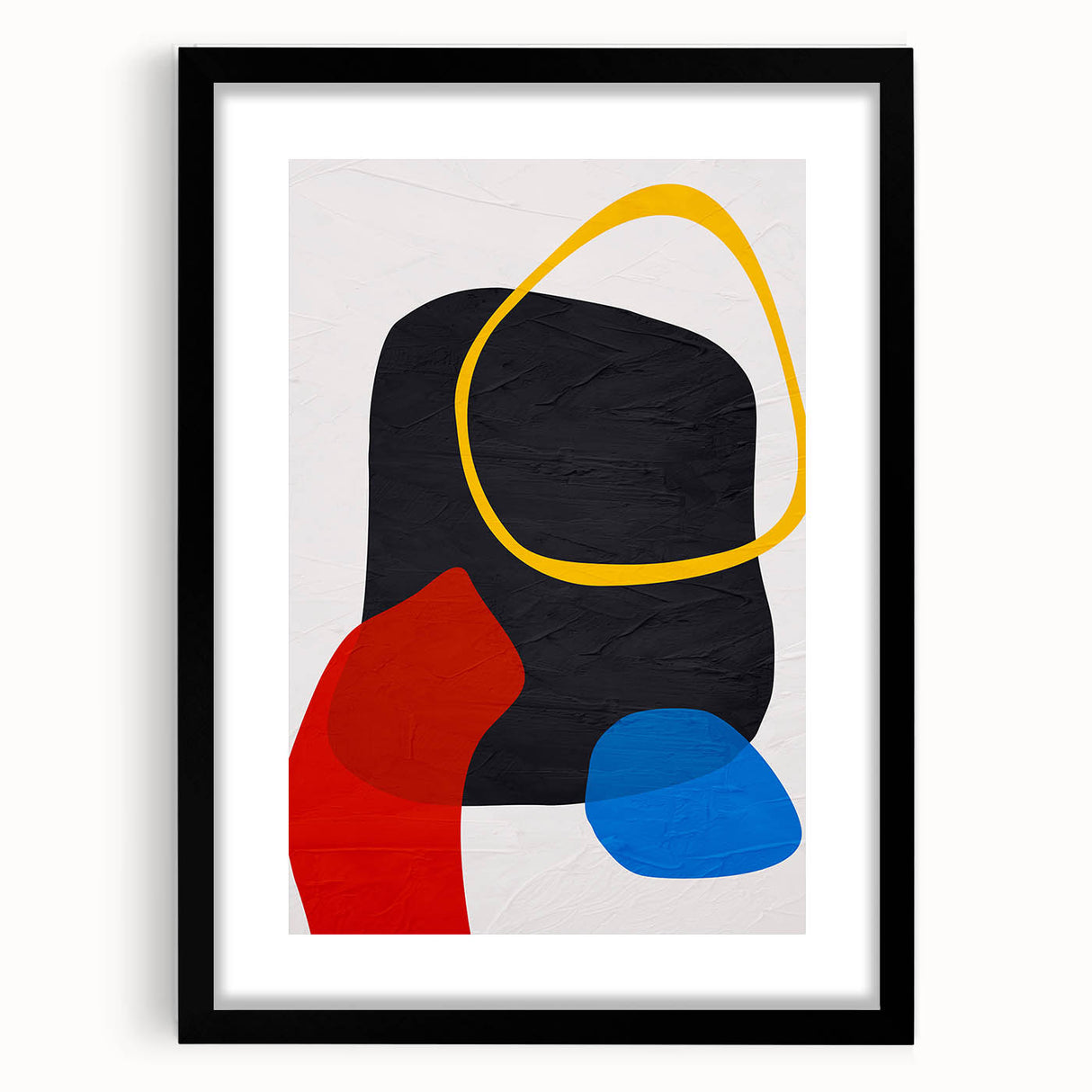 Modern Art Prints – Vibrant Geometric Abstract Canvas