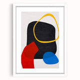 Modern Art Prints – Vibrant Geometric Abstract Canvas