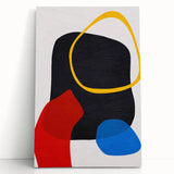 Modern Art Prints – Vibrant Geometric Abstract Canvas