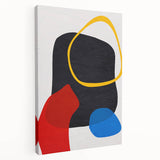 Modern Art Prints – Vibrant Geometric Abstract Canvas