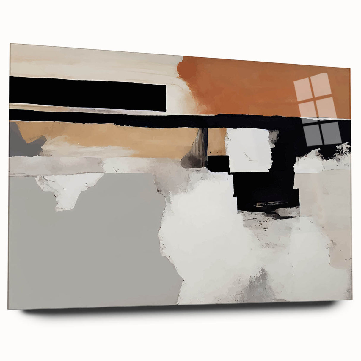 Shop Modern Abstract Canvas Prints - Bold Textures in Earth Tones