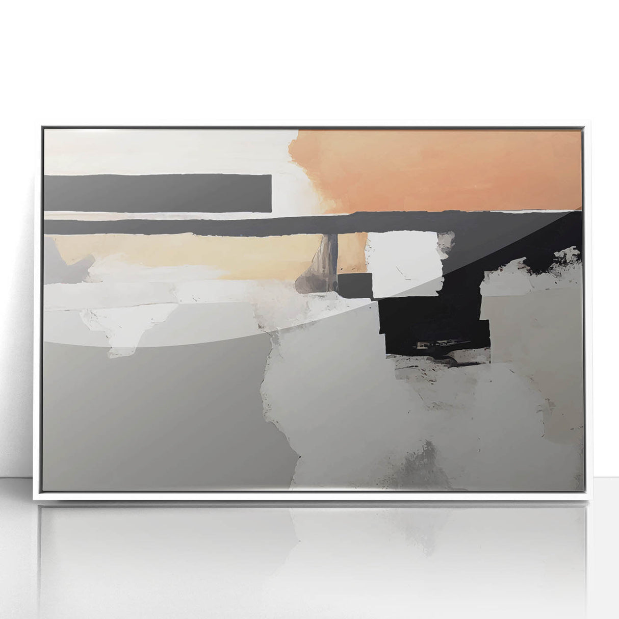 Shop Modern Abstract Canvas Prints - Bold Textures in Earth Tones