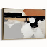 Shop Modern Abstract Canvas Prints - Bold Textures in Earth Tones
