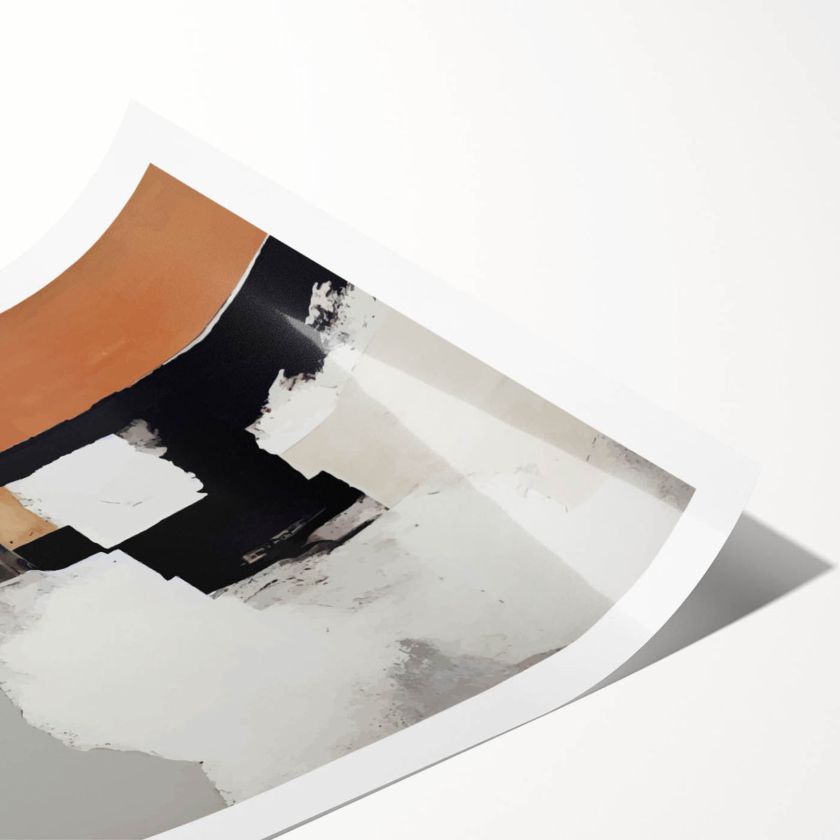 Shop Modern Abstract Canvas Prints - Bold Textures in Earth Tones