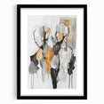 Expressive Abstract Figurative Wall Art – Dual Human Forms