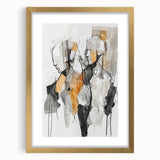 Expressive Abstract Figurative Wall Art – Dual Human Forms
