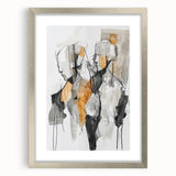 Expressive Abstract Figurative Wall Art – Dual Human Forms