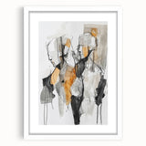 Expressive Abstract Figurative Wall Art – Dual Human Forms