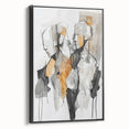 Expressive Abstract Figurative Wall Art – Dual Human Forms