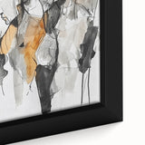 Expressive Abstract Figurative Wall Art – Dual Human Forms