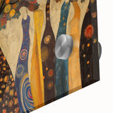 Whimsical Abstract Figurative Wall Art – Enchanted Forest