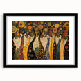 Whimsical Abstract Figurative Wall Art – Enchanted Forest