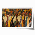 Whimsical Abstract Figurative Wall Art – Enchanted Forest