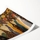 Whimsical Abstract Figurative Wall Art – Enchanted Forest