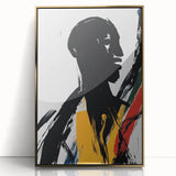Bold Abstract Figurative Wall Art – Dynamic Human Form