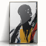 Bold Abstract Figurative Wall Art – Dynamic Human Form