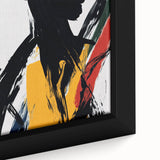 Bold Abstract Figurative Wall Art – Dynamic Human Form