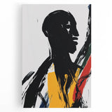 Bold Abstract Figurative Wall Art – Dynamic Human Form