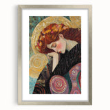 Romantic Abstract Figurative Wall Art – Dreamlike Serenity