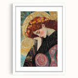 Romantic Abstract Figurative Wall Art – Dreamlike Serenity