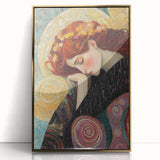 Romantic Abstract Figurative Wall Art – Dreamlike Serenity