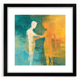 Abstract Figurative Wall Art – Harmonious Connection