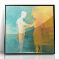 Abstract Figurative Wall Art – Harmonious Connection