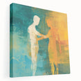 Abstract Figurative Wall Art – Harmonious Connection