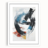 Minimalist Abstract Expressionist Wall Art – Modern Canvas Print