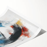 Minimalist Abstract Expressionist Wall Art – Modern Canvas Print