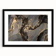 Sophisticated Abstract Art Designs – Black & Gold Canvas Print