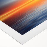 Minimalist Landscape Wall Art – Tree Silhouette with Sunset Reflections