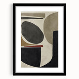 Contemporary Canvas Prints – Earthy Abstract Geometric Art