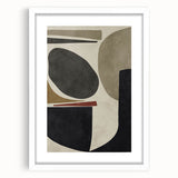 Contemporary Canvas Prints – Earthy Abstract Geometric Art