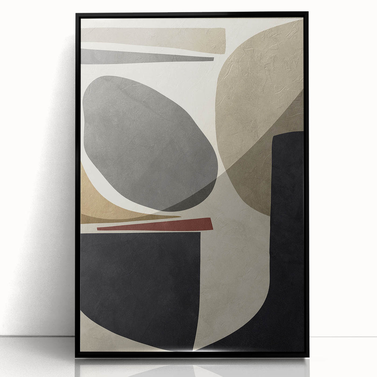 Contemporary Canvas Prints – Earthy Abstract Geometric Art