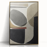 Contemporary Canvas Prints – Earthy Abstract Geometric Art