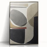 Contemporary Canvas Prints – Earthy Abstract Geometric Art