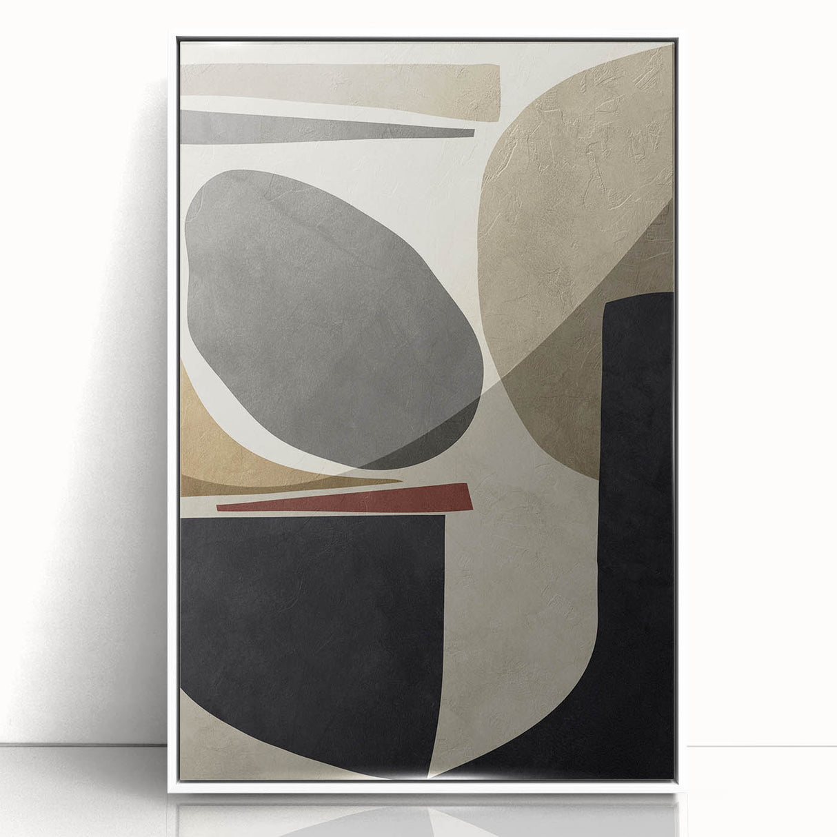 Contemporary Canvas Prints – Earthy Abstract Geometric Art