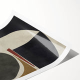 Contemporary Canvas Prints – Earthy Abstract Geometric Art