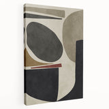 Contemporary Canvas Prints – Earthy Abstract Geometric Art
