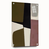 Exclusive Textured Acrylic Art Pieces - Modern Earthy Composition