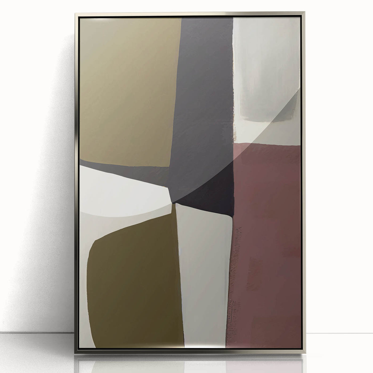Exclusive Textured Acrylic Art Pieces - Modern Earthy Composition
