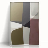 Exclusive Textured Acrylic Art Pieces - Modern Earthy Composition