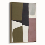 Exclusive Textured Acrylic Art Pieces - Modern Earthy Composition